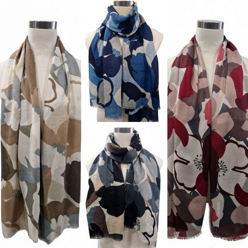 Cotton feel oversized flower - cotton,