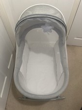 Kinderkraft Baby Crib 3 in 1 LOVI Folding and Unfolding, Adjustable Canopy