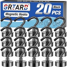 20 Pack Magnetic Hooks Heavy