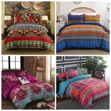 Boho duvet quilt cover - cover, set