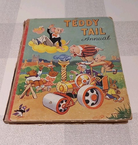 Vintage teddy tail - vintage,