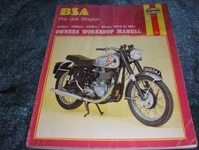 owners workshop manual BSA