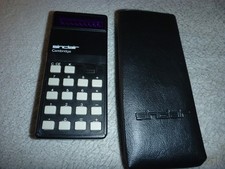 VINTAGE! 1973 SINCLAIR CAMBRIDGE CALCULATOR IN HOLDING/CARRY CASE