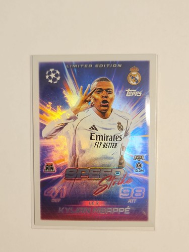 Kylian mbappe topps match - kylian,