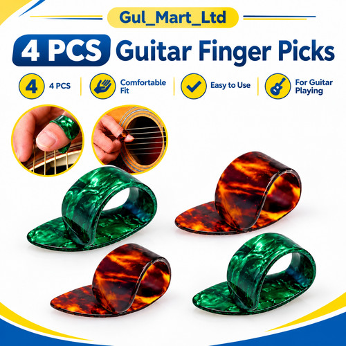 4pcs thumb picks - 4pcs,