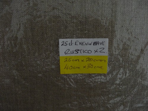 Pieces28 count evenweave - 4,