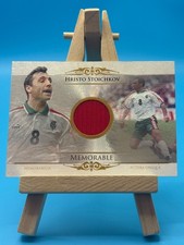 Hristo Stoichkov | 2014 Futera Memorable Patch /111 - Bulgaria & Barcelona