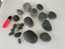 a selection of Basalt Stones for Hot Stones Massage