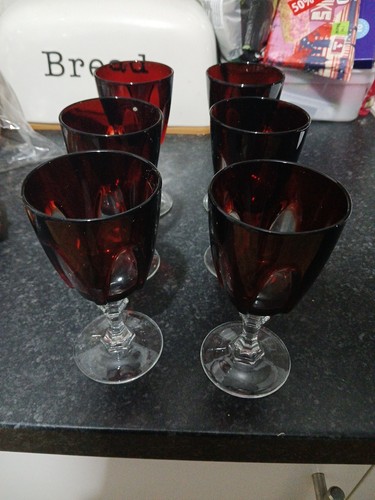 Vintage luminarc red - 6,