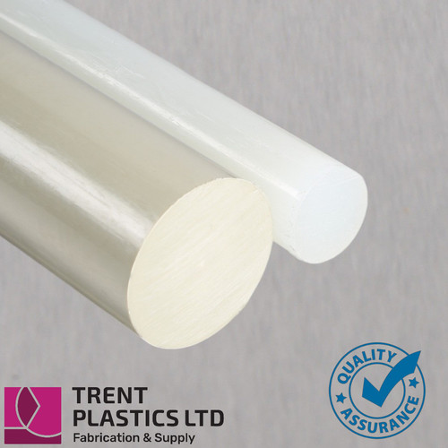 Polypropylene rod natural - polypropylene,