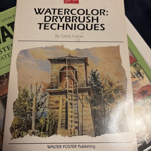Watercolour drybrush - watercolour,
