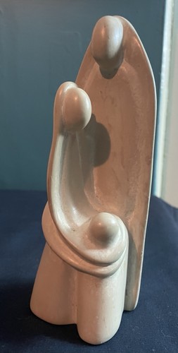 Abstract soapstone sculpture