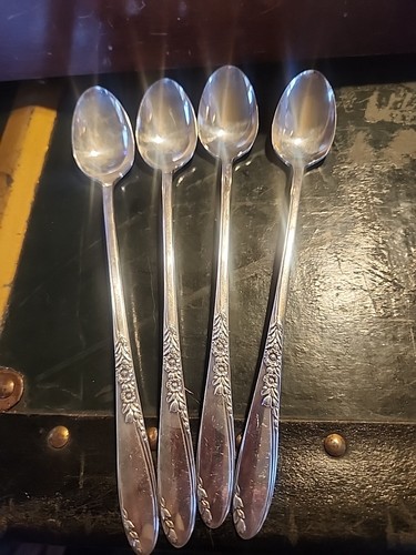 Set iced tea spoons - iced, vintage