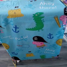 Peppa Pig Single Quilt Cover  With George The Pirate.