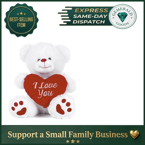 Modern white teddy bear - teddy,