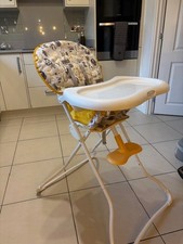 folding high chair used -