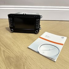 VW RNS510 Sat Nav System DVD HDD Navigation Player 1T0035680C (Read Description)