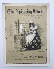 1922 Spinning Wheel Antique