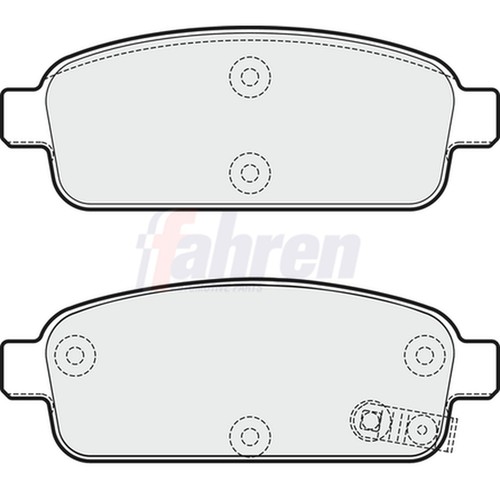 Brake pads set for - brake,