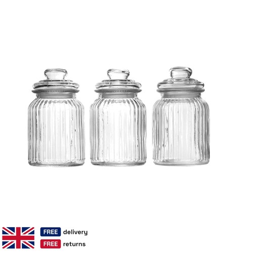 990ml airtight glass food jar - airtight,