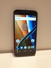 Moto G4 Unlocked 4G 16GB Android 7 Smart Phone - NEW BATTERY - Excellent Tested