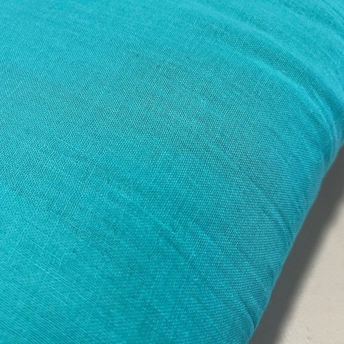 Turquoise double gauze - turquoise,
