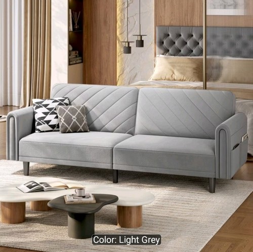 Modern convertible futon - modern, sofa