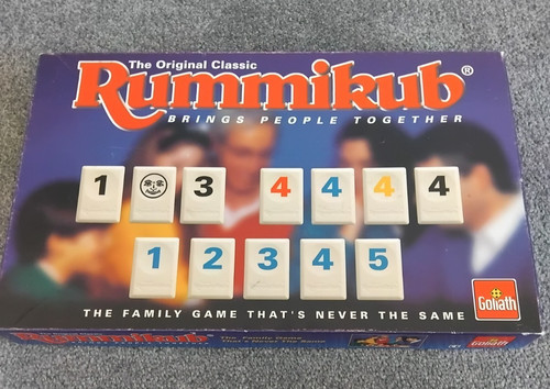 Vintage rummikub board game