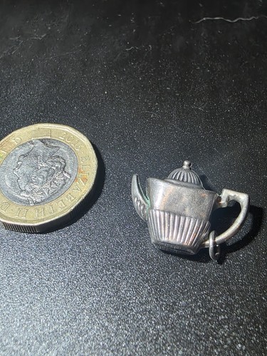 Vintage sterling silver teapot - vintage,
