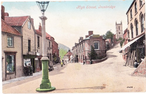 Shropshire postcard high - shropshire,