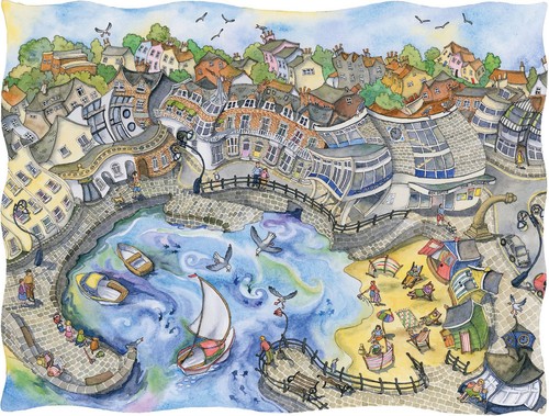Swanage bay 500 - swanage, jigsaw
