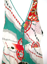 Next Printed Retro Dress blue