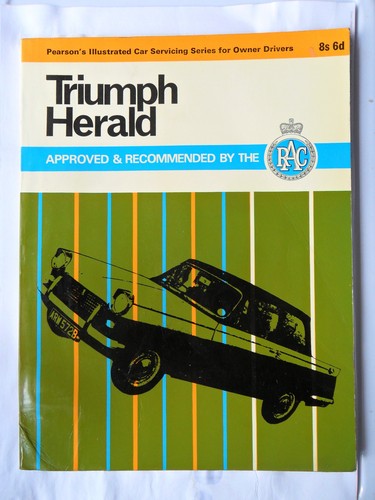 Triumph herald workshop manual - herald,