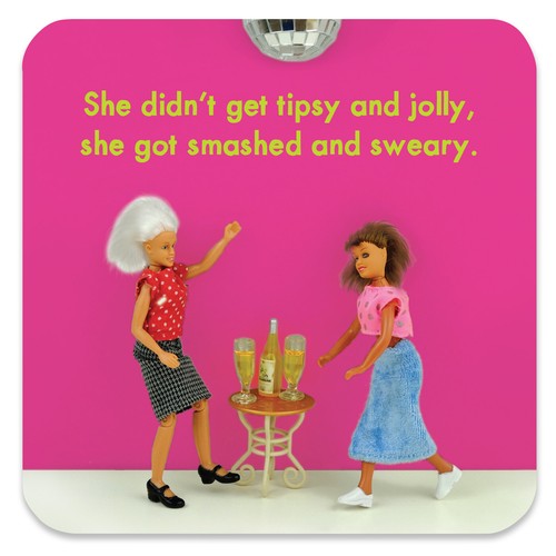 Bold bright coaster drinks - bold,