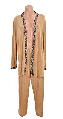 Beige animal print citiknits - beige,