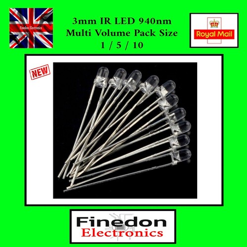 3mm 940nm infrared - 940nm, emitter
