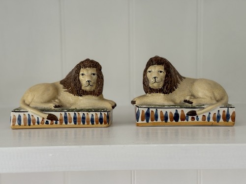 Pair hand painted - pair,
