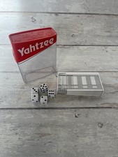 Yahtzee Pocket Travel Game Pocket Case Classic Boardgame 