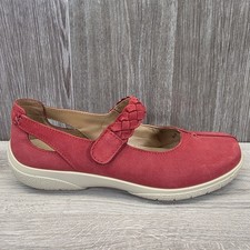 Hotter Shake Red Nubuck
