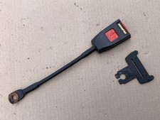 SECURON SEAT BELT STALK RECEIVER & CLIP / MGB MIDGET TRIUMPH JAGUAR AUSTIN ROVER