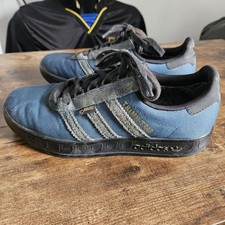 Adidas Trimm-Trab Trainers UK Size 6 Blue Gore tex streetwear