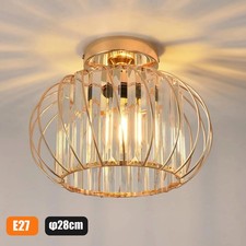 Art Deco Crystal Ceiling Light