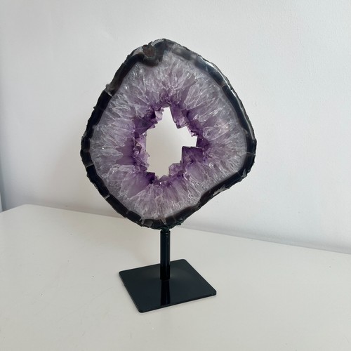 Amethyst portal geode ring - amethyst,