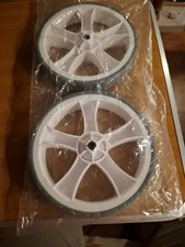 2 x Replacement / Spare Shopping Trolley Wheels (ONE PAIR ONLY) & FREE DELIVERY