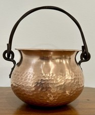 Antique planter copper play - copper,