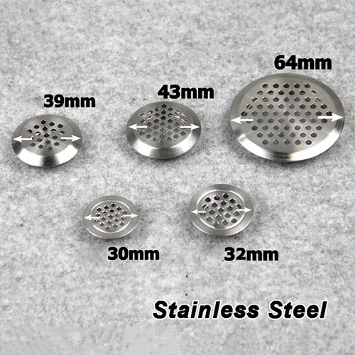 Stainless steel round floor - stainless,