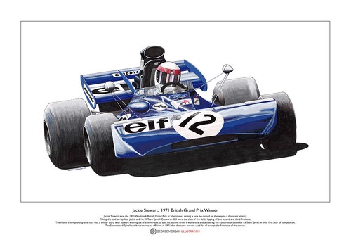 Jackie stewart tyrrell british - jackie,