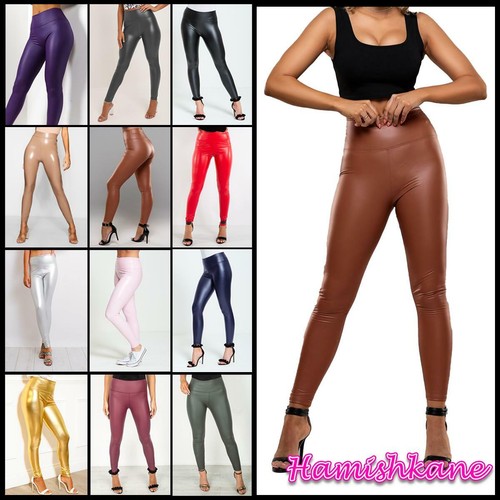 Womens ladies leather high - womens,