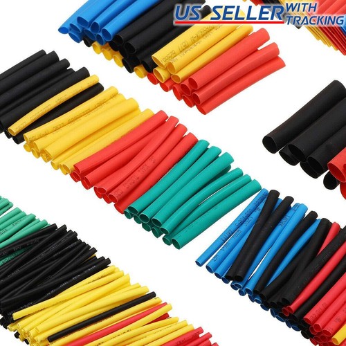 328pcs multicolor heat shrink - 328pcs,