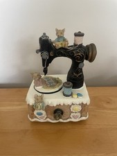 Enesco Sewing Machine Music Box Pre-Loved